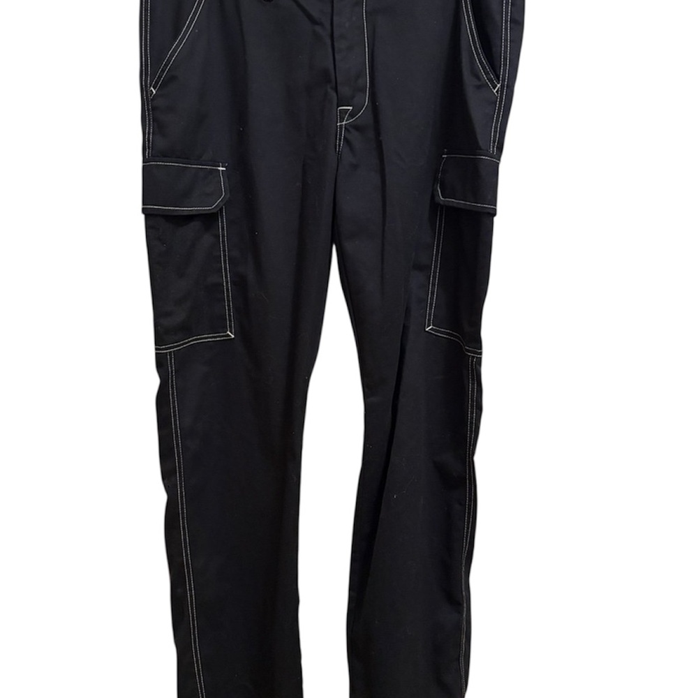 True Religion Black Cargo Pants with Durable Fabric